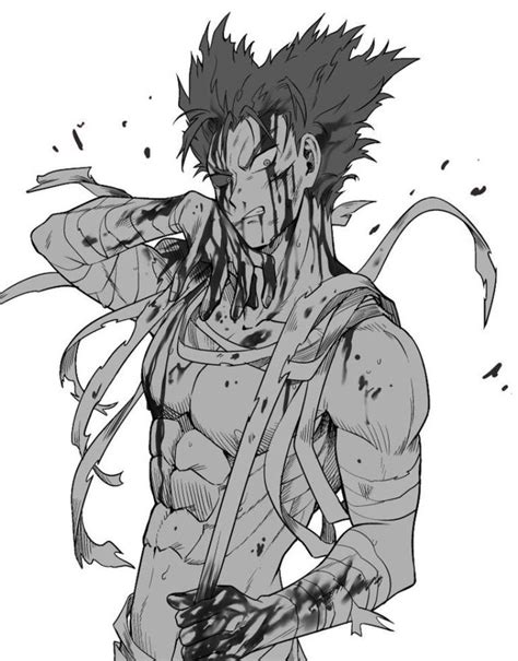 You could have done garou fan art and still tag it as a spoiler. Garou | Гароу | One Punch Man | VK | One punch man anime, One punch man, One punch