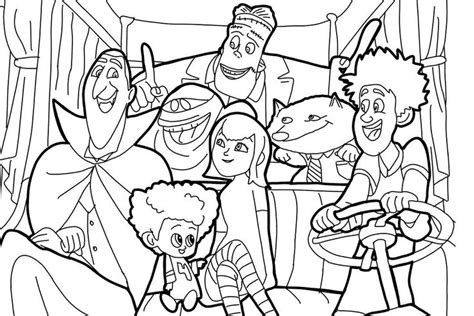 Coloring pages are a fun way for kids of all ages to develop creativity, focus, motor skills and color recognition. Hotel Transylvania Coloring Pages - Best Coloring Pages ...