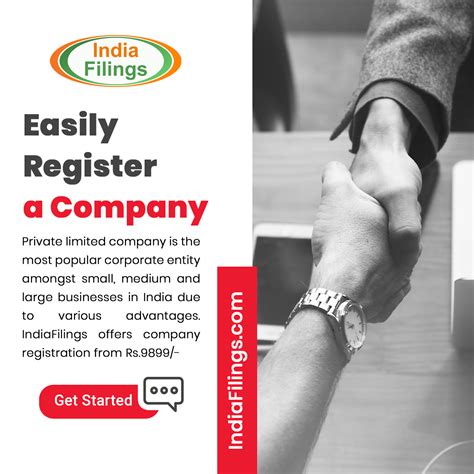 Company Registration - IndiaFilings.com | Private limited company, Company, Limited company