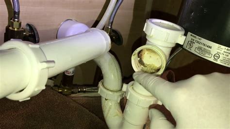 Apply it to the underside of the drain flange under the sink. How to unclog garbage disposal pipe ...