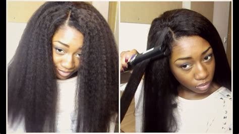 Do not rub or twist hair. Realistic Looking Hair! (Dream Tresses Mongolian Kinky ...