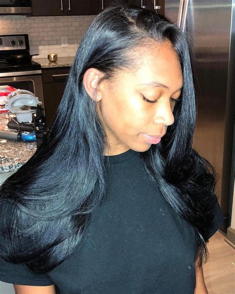 If you just want straight hair for a week or two then a silk press is the way to go. CLIFF VMIR on Instagram: "Natural silk press." # ...