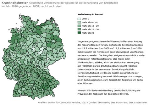 Starkregen lässt in vielen teilen deutschlands flüsse und seen anschwellen. Krebserkrankungen Deutschland Karte