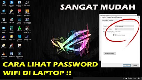 Caranya mudah saja, cukup masuk ke bagian setting lalu masuk pada wifi advanced dan periksa pilihan avoid poor connection. Cara Melihat Password Wifi Yang Sudah Terhubung Ke Laptop ...