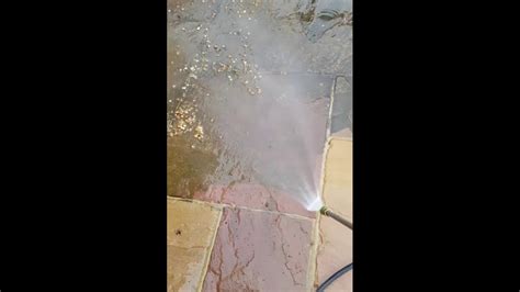 Expert pressure washing services in hampshire. Jet washing a patio - YouTube