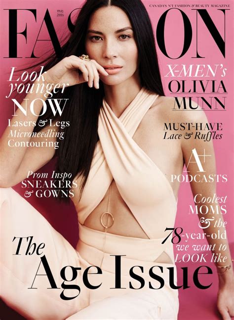 Maybe you would like to learn more about one of these? Olivia Munn - Fashion Magazine May 2016 Cover