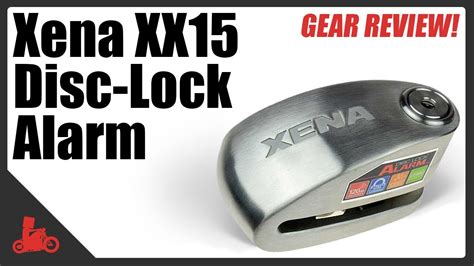 The xx15 is the biggest, strongest disc lock alarm in xena's range. Xena Disc Lock Alarm Review - XX15 - YouTube