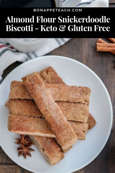 This basic biscotti recipe teaches you how to make biscotti cookies. Almond Flour Snickerdoodle Biscotti - Keto & Gluten Free ...