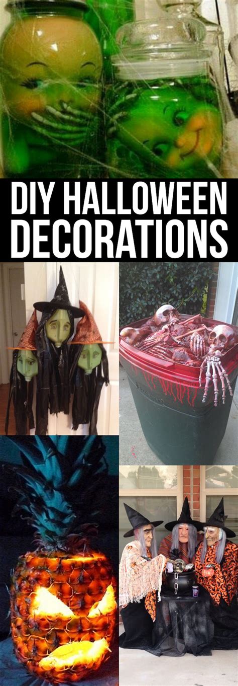 Take a look at our best ideas! Easy DIY Halloween Decorations - Smart School House