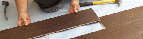 Install the second plank by holding it at an angle and inserting its tongue edge into the first plank's groove edge. How To Install Vinyl Plank Flooring | Norfolk Hardware & Home Center