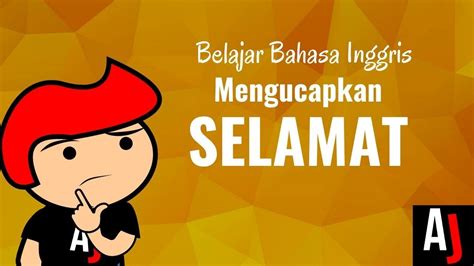 Salah satu bentuk tulisan untuk belajar bahasa inggris yang biasanya dipilih adalah cerpen atau cerita pendek. Cara Mengucapkan Selamat dalam Bahasa Inggris - YouTube