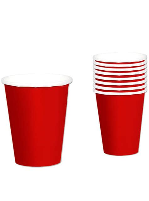 ¡sé el perfecto anfitrión en una velada con amigos! Juegos Con Los Vasos Rojos : 20 Vasos Plastico Rojo 53cl ...