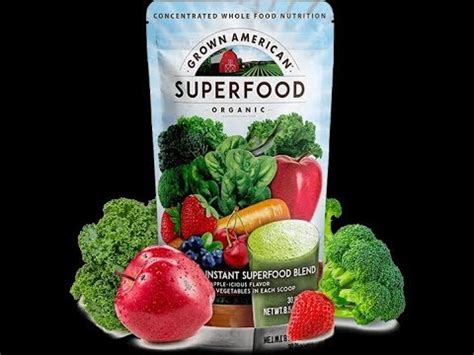 Welcome to our grown american superfood review, a highly rated premium superfood supplement and 'amazon's choice' recommendation. Grown American Superfood - HD - YouTube