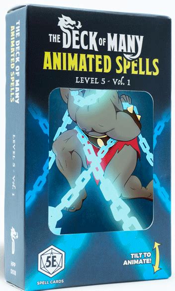 Less than 1 week remaining: Animated Spells Deck: Level 5 - Vol. 1 | Chaos Cards