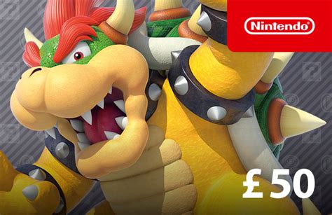 No need to pick out a game at the store, just print or email this personalized digital gift card and you've got the perfect gift for your gamer straight away! Nintendo eShop Digital Code £50 | DigiiStore
