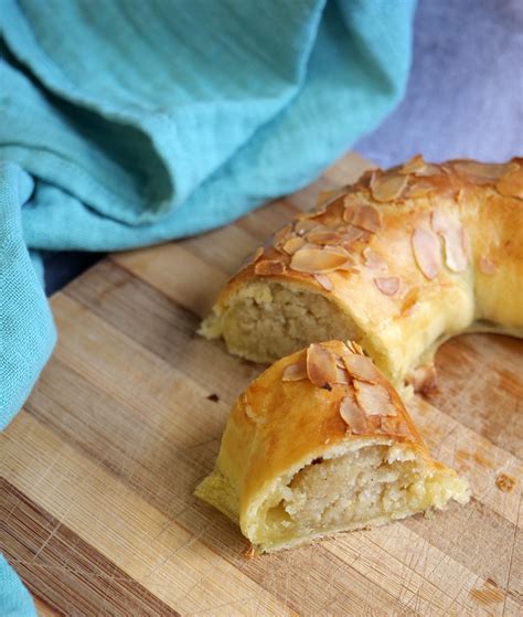 Vegan Dutch Almond Paste-Filled Pastry Log Recipe - Kitchenoflion