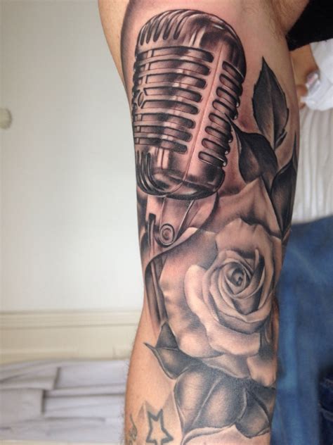 Colorful red tomato png transparent. Retro Microphone wrapped through a Rose. #tattoo | Tattoos ...