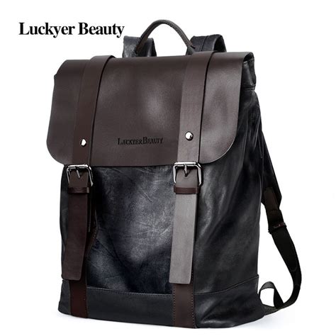 A hypebae editor's guide to the best contemporary korean handbag brands: LUCKYER BEAUTY Korean Style Fashion Men's Backpack Luxury ...