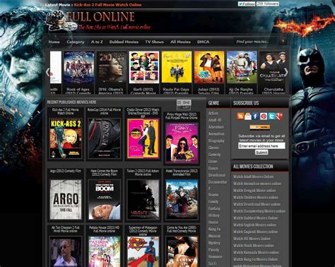 Full online Movies Template - Free-bloger-Template