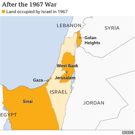 Physical map of israel shows geographical features of the country such as height from sea level, rivers, mountains, deserts, oceans etc in different colors. Israel's borders explained in maps - BBC News