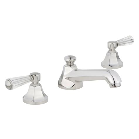 Newport brass joffrey lavatory widespread bathroom faucet with drain assembly finish: Newport Brass 1230 Widespread Bathroom Faucet - Chrome ...