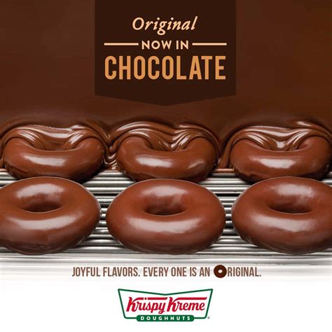 Share sweet moments with #krispykreme. Are you ready for a taste of Krispy Kreme's Chocolate ...