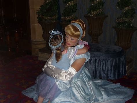 Hot brunette teen amateur giving head. Hailey'sPage: Disney*Lunch at Cinderella's Castle*
