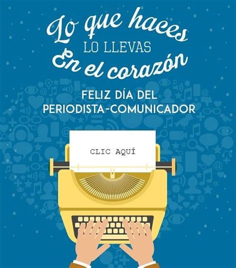 Feliz día del periodista y comunicador social. Feliz dia del #periodista | Social media, Thoughts, Instagram