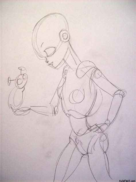 Maybe you would like to learn more about one of these? Boceto y dibujo a lápiz - Dibujar Manga Robot