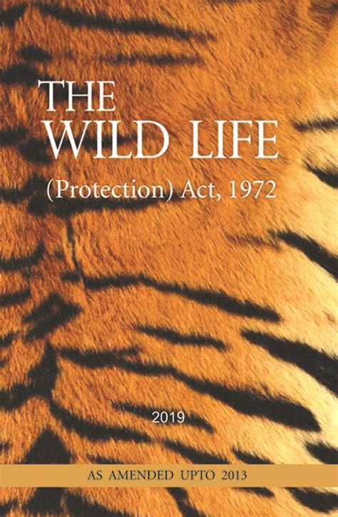 In 1972, these two subjects were in state list and so parliament legislated the act. Wildlife Protection Act 1972 as Amendments Upto 2006 ...