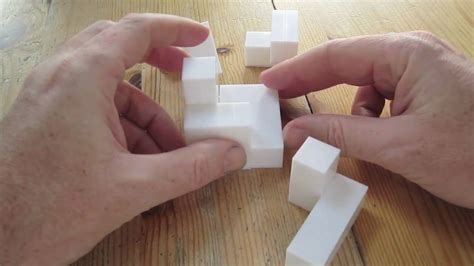 Looking for plastic puzzle cube solution 6 pieces ? White Impuzzable Cube Perfect White Solution - YouTube