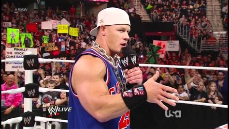 Jarod's raw gang bang 2 74 sec. WWE Raw 03 12 2012 John Cena Old School Rap Against The ...