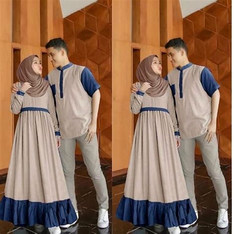 25 model baju gamis brokat pesta modern terbaru 2019. Baju Couple Kondangan Kekinian : Inspirasi model baju ...