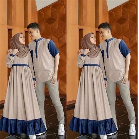 Baju couple kemeja batik kebaya model sabrina maroon. Baju Couple Kondangan Kekinian : Inspirasi model baju ...