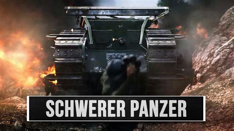 Die schauplätze sind unter anderem die westfront, die italienischen alpen sowie die arabische wüste. Battlefield 1 Schwerer Panzer - Gameplay und weitere ...
