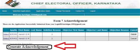 To apply online, click here. voterreg.kar.nic.in Apply Online Deletion of Name From ...