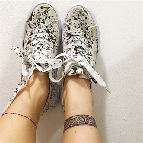 Hem de kendinizi ifade etmenize pekala olanak sağlıyorlar. Kadın Ayak Bileği Dövmeleri / Woman Ankle Tattoos ...