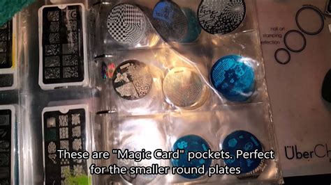 These are specially designed to protect the china on all sides with strong foam or other cushioning material. My way of storing nail stamping plates - YouTube