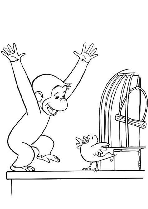 Printable curious george coloring pages free to print. Get This Curious George Coloring Pages to Print for Kids ...