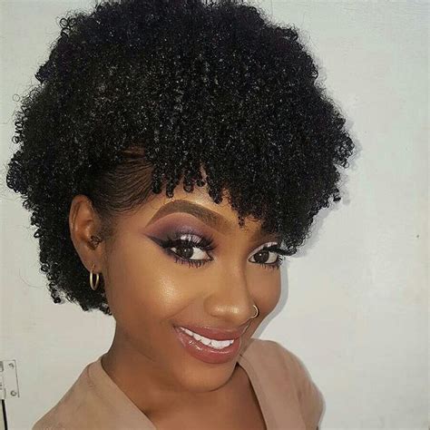 Many celebrities are examples of how women can wear their hair in any style. Curling Afro Haircut : Fashion African American Hairstyles ...