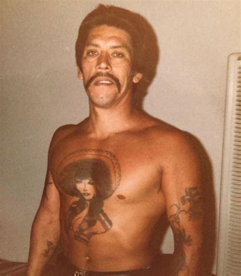 The catholic cross tattoo on his left bicep is a daily reminder of trejo's personal faith. Danny Trejo (1995) | Danny trejo, Boy tattoos, History photos