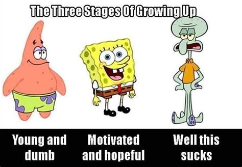 Growing out a bob stages pictures. The Three Stages of Growing Up | SpongeBob SquarePants ...