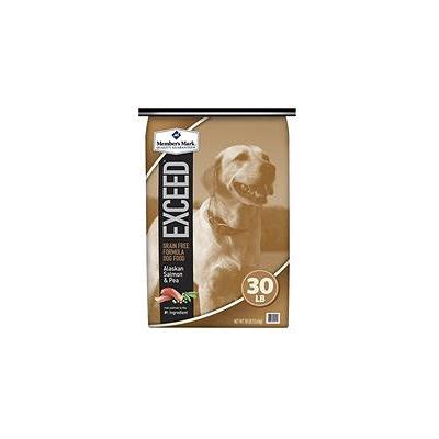 The dog food advisor's unbiased dog food reviews and ratings searchable by brand. Member's Mark Exceed Dog Food, Salmon and Pea (30 lbs ...