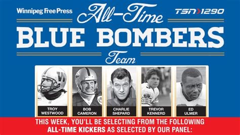 A list of over 150000 free live stream. Vote now for All-Time Blue Bombers team kicker - TSN.ca