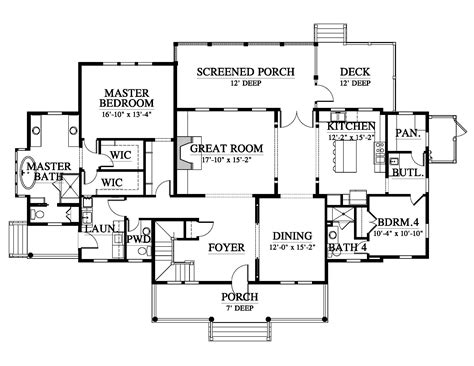 Wood Duck (063178) House Plan (063178) Design from Allison ...