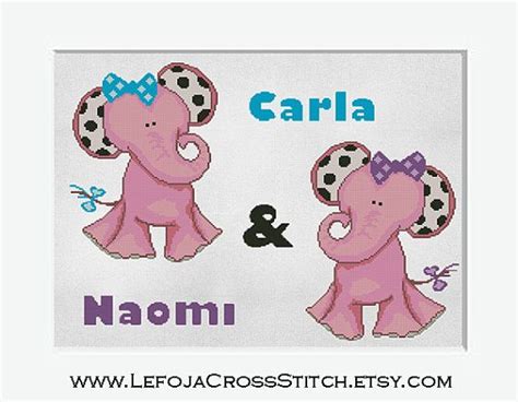 We did not find results for: Custom Twin Girl Names Cross Stitch Pattern by ...