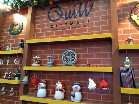 It provides a comfortable and leisurely shopping experience. Quill City Mall KL "Quill Christmas Times" CSR Initiative ...