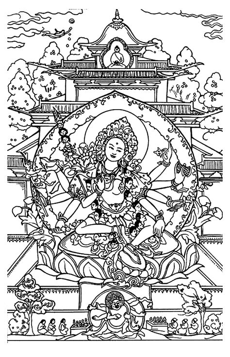 736 x 1000 jpeg 134 кб. Shiva god of yoga - India Adult Coloring Pages