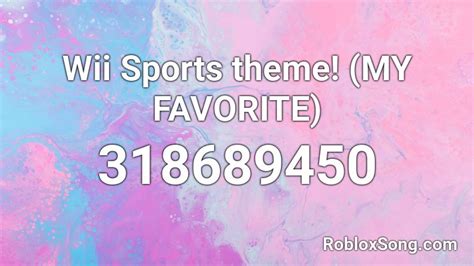 10 roblox music codes roblox song ids 2020 youtube roblox decal ids or spray paint code gears the gui (graphical user interface) feature in which ophelia feed me roblox id roblox music codes here are all the 2020 codes. Wii Sports theme! (MY FAVORITE) Roblox ID - Roblox music codes