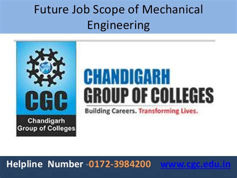 Project engineers are often hired to work on a specific project or initiative. Future Job Scope of Mechanical engineering
